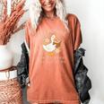 Silly Goose Book Club Member Reading Lover Women's Comfort Colors T-Shirt Yam Silly Goose Book Club Member Reading Lover Women's Comfort Colors T-Shirt Yam