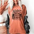 Sleepy Hollow Dead And Breakfast Please Book Ahead Women's Comfort Colors T-Shirt Yam