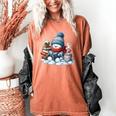 Snowman Reading Books Lovers Librarian Bookworm Christmas Women's Comfort Colors T-Shirt Yam Snowman Reading Books Lovers Librarian Bookworm Christmas Women's Comfort Colors T-Shirt Yam