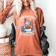 Snowman Reading Snow Many Books Snow Little Time Winter Women's Comfort Colors T-Shirt Yam Snowman Reading Snow Many Books Snow Little Time Winter Women's Comfort Colors T-Shirt Yam
