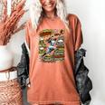 Softball Outfielder Best Traits Brave Retro Comic Book Art Premium Tri-Blend Women's Comfort Colors T-Shirt Yam