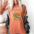 Spicy Books And Iced Coffee Book Lover Smut Reader Women's Comfort Colors T-Shirt Yam Spicy Books And Iced Coffee Book Lover Smut Reader Women's Comfort Colors T-Shirt Yam