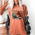 Squirrel Reading a Book Lover Bookworm Women's Comfort Colors T-Shirt Yam