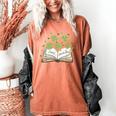 St Patricks Day Book Lover Librarian Reading Saint Pattys Women's Comfort Colors T-Shirt Yam St Patricks Day Book Lover Librarian Reading Saint Pattys Women's Comfort Colors T-Shirt Yam