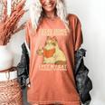 I Stay Home I Read Books I Pet My Cat I Regret Nothing Women Women's Comfort Colors T-Shirt Yam