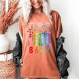 Subtle Floral Foxglove Daisy Tulip Book Lover Women's Comfort Colors T-Shirt Yam Subtle Floral Foxglove Daisy Tulip Book Lover Women's Comfort Colors T-Shirt Yam