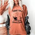 Today I'm A Serious Goose Animal Reading Book Lovers Women's Comfort Colors T-Shirt Yam Today I'm A Serious Goose Animal Reading Book Lovers Women's Comfort Colors T-Shirt Yam