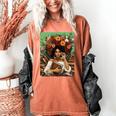 History Month Black Afro Girl Women Book Lovers Floral Women's Comfort Colors T-Shirt Yam History Month Black Afro Girl Women Book Lovers Floral Women's Comfort Colors T-Shirt Yam