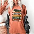 History Month Dream Like Martin Books Men Women Kids Women's Comfort Colors T-Shirt Yam