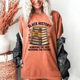 History Month Teacher Reading Book Lover Floral Stack Premium Tri-Blend Women's Comfort Colors T-Shirt Yam