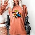 Toucan Reading Book Women's Comfort Colors T-Shirt Yam Toucan Reading Book Women's Comfort Colors T-Shirt Yam