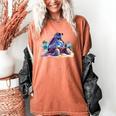 Turtle Wearing Sunglasses Reading A Book On The Beach Summer Women's Comfort Colors T-Shirt Yam