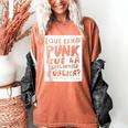 What's More Punk Than The Public Library Book Lover Women's Comfort Colors T-Shirt Yam