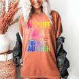 My Wife Is My Favorite Author Book Writer Writing Husband Women's Comfort Colors T-Shirt Yam