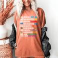 I Will Read Books On A Boat & Everywhere Reading Kids Book Women's Comfort Colors T-Shirt Yam