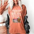 Woman Cannot Survive On Books Alone She Also Needs Yarn Women's Comfort Colors T-Shirt Yam Woman Cannot Survive On Books Alone She Also Needs Yarn Women's Comfort Colors T-Shirt Yam
