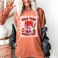 Women's Read Your Heart Out Groovy Bookish Valentine Day Women Girls Women's Comfort Colors T-Shirt Yam Women's Read Your Heart Out Groovy Bookish Valentine Day Women Girls Women's Comfort Colors T-Shirt Yam