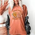 Women's Read Your Heart Out Teacher Valentines Reading Book Love Women's Comfort Colors T-Shirt Yam