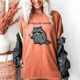 Women's i Require Books Raccoon Women's Comfort Colors T-Shirt Yam