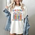 100 Days In The Books Reading Teacher 100th Day Of School Women's Comfort Colors T-Shirt Ivory 100 Days In The Books Reading Teacher 100th Day Of School Women's Comfort Colors T-Shirt Ivory