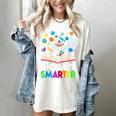 100th Day Of School Astronaut Books Space 100 Days Smarter Women's Comfort Colors T-Shirt Ivory 100th Day Of School Astronaut Books Space 100 Days Smarter Women's Comfort Colors T-Shirt Ivory