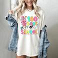100th Day Of School Teacher Books 100 Days Of School Women Women's Comfort Colors T-Shirt Ivory 100th Day Of School Teacher Books 100 Days Of School Women Women's Comfort Colors T-Shirt Ivory