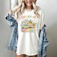 100th Day Of School Teacher Floral Books 100 Days Of Growing Women's Comfort Colors T-Shirt Ivory