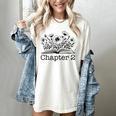 2nd Birthday Girl Chapter 2 Reading Book Lover 2 Year Old Women's Comfort Colors T-Shirt Ivory