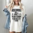 Abibliophobia Definition Book Reading Lover Fans Text Women's Comfort Colors T-Shirt Ivory