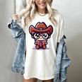 Adorable Book Lover Cowboy With Reading Glasses Cute Women's Comfort Colors T-Shirt Ivory Adorable Book Lover Cowboy With Reading Glasses Cute Women's Comfort Colors T-Shirt Ivory