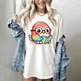 Adorable Book Lover Parrot With Reading Glasses Cute Women's Comfort Colors T-Shirt Ivory Adorable Book Lover Parrot With Reading Glasses Cute Women's Comfort Colors T-Shirt Ivory