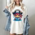 Adorable Book Lover Pirate With Reading Glasses Cute Women's Comfort Colors T-Shirt Ivory