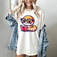Adorable Book Lover Rattlesnake With Reading Glasses Cute Women's Comfort Colors T-Shirt Ivory Adorable Book Lover Rattlesnake With Reading Glasses Cute Women's Comfort Colors T-Shirt Ivory