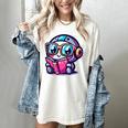 Adorable Book Lover Robot With Reading Glasses Cute Women's Comfort Colors T-Shirt Ivory
