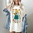Alice In Wonderland Book Lover Lewis Carroll Rabbit Women's Comfort Colors T-Shirt Ivory
