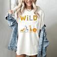 Animal Print Read A Book Character Kids Wild About Reading Women's Comfort Colors T-Shirt Ivory Animal Print Read A Book Character Kids Wild About Reading Women's Comfort Colors T-Shirt Ivory
