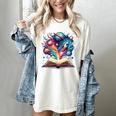Astronomy Space Lover Books Bookworm Women's Comfort Colors T-Shirt Ivory