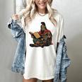 Attila The Hun Reading A Book Women's Comfort Colors T-Shirt Ivory