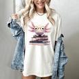 Axolotl Books Readsalotl Reading Bookworm Kawaii Axolotl Women's Comfort Colors T-Shirt Ivory Axolotl Books Readsalotl Reading Bookworm Kawaii Axolotl Women's Comfort Colors T-Shirt Ivory