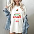 The Best Way To Spread Christmas Cheer Is Checking Out Books Women's Comfort Colors T-Shirt Ivory The Best Way To Spread Christmas Cheer Is Checking Out Books Women's Comfort Colors T-Shirt Ivory