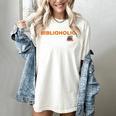 Biblioholic Definition Reading Nerd Book Lovers Geek Women's Comfort Colors T-Shirt Ivory