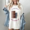 I Like Big Books Bookworm Tee Women's Comfort Colors T-Shirt Ivory