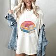 I Like Big Books Cannot Lie Librarian Reading Teacher Women's Comfort Colors T-Shirt Ivory