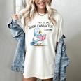 This Is My Book Character Costume I Pigeon Reading Tee Women's Comfort Colors T-Shirt Ivory This Is My Book Character Costume I Pigeon Reading Tee Women's Comfort Colors T-Shirt Ivory