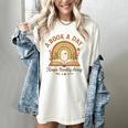A Book A Day Keeps Reality Away Reading Women's Comfort Colors T-Shirt Ivory A Book A Day Keeps Reality Away Reading Women's Comfort Colors T-Shirt Ivory