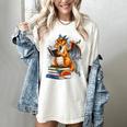 Book Dragon Reading Book Lover Women's Comfort Colors T-Shirt Ivory