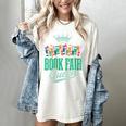 Book Fair Queen Literature School Book Fair Event Women's Comfort Colors T-Shirt Ivory
