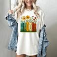 Book Flower 8647 Foxtrots Deltas Tangos Women's Comfort Colors T-Shirt Ivory