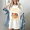 Book Hangover Survivor Reading Humor Librarian Bibliophiles Women's Comfort Colors T-Shirt Ivory