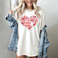 Book Heart Cute Read Book Reading Librarian Across America Women's Comfort Colors T-Shirt Ivory Book Heart Cute Read Book Reading Librarian Across America Women's Comfort Colors T-Shirt Ivory